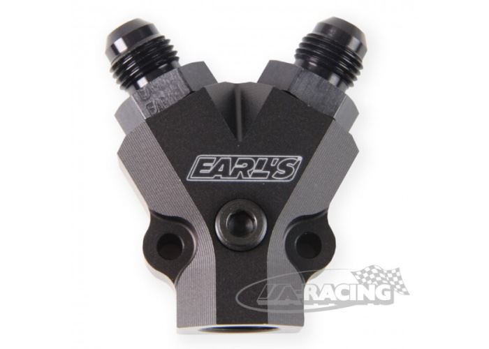 Y-Verteiler mit 1/8"NPT Bohrung für Sensoren