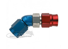 Aluminium Anschluss 45° Blockwinkel