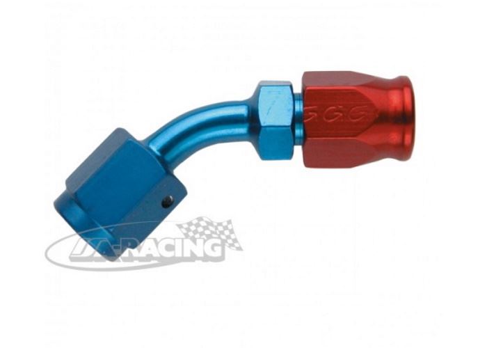 Aluminium Anschluss 45° Rohrbogen