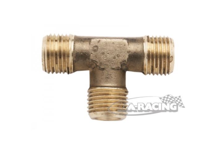 Stahl T-Stück mit Aussengewinde