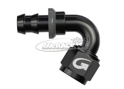 Aluminium Anschluss JIC/UNF X Schlauch 120°