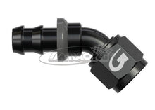 Aluminium Anschluss JIC/UNF X Schlauch 45°