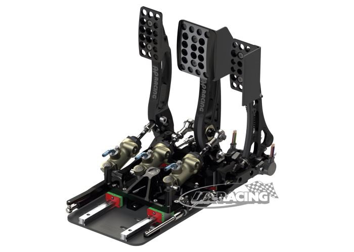 CP5548 AP Racing Pedaleinheit stehend, 3 Pedale Bremse / Kupplung / Gas verschiebbar