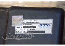 FIA-Label mit Hologramm für FIA-geprüfte Tanks