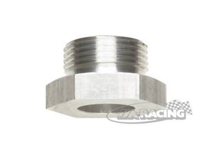 Aluminium Aufschweissadapter mit Millimeter Aussengewinde