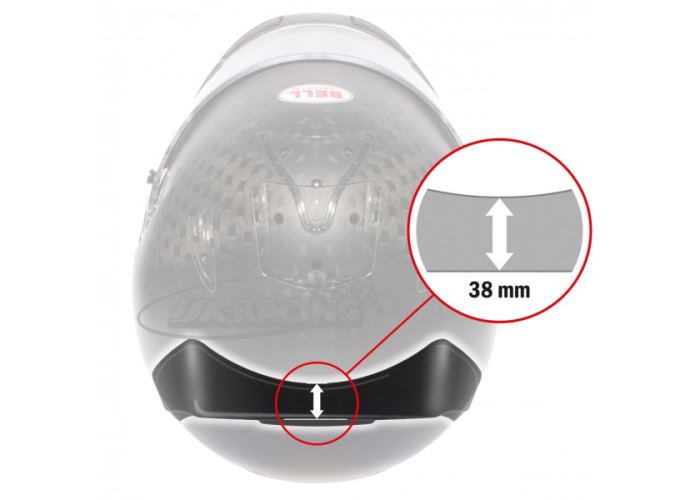 Heckspoiler klar, für Bell HP7 / RS7 / HP5 / GT5 / KC7