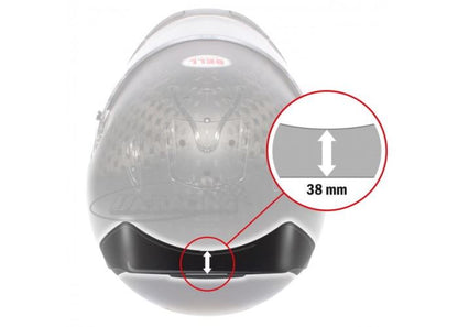 Heckspoiler klar, für Bell HP7 / RS7 / HP5 / GT5 / KC7