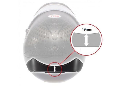 Heckspoiler klar, für Bell HP7 / RS7 / HP5 / GT5 / KC7