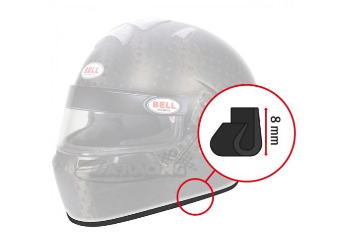 Bell Kantenschutzprofil für Glasfaser Helme 8mm