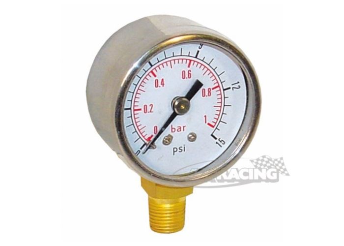 Benzindruck Manometer 0-15 PSI
