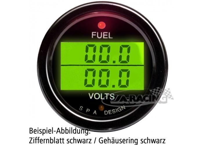 Doppelinstrument Benzindruck/Batteriespannung