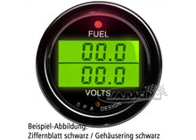 Doppelinstrument Benzindruck/Batteriespannung