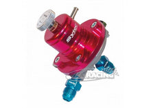 Benzindruckregler mit Halter, eloxierte Ausführung