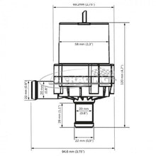 Booster Wasserpumpe EBP40, Förderleistung 35 l/min