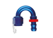 Aluminium Anschluss JIC/UNF X Schlauch 180°