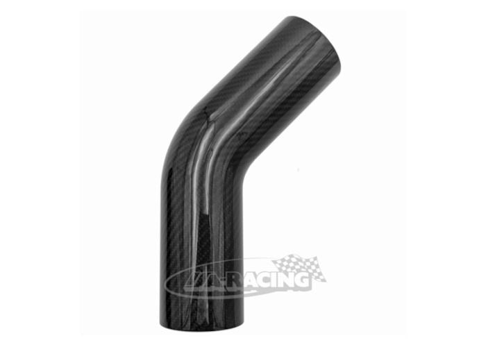 Carbon Schlauchverbinder 45°