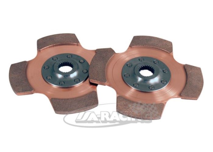 Cerametallic 4-Flügel 8-Nieten Ø184mm, Set mit 2 Back-to-Back Scheiben