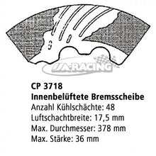 Ø 362,00mm x 32,0mm AP Bremsscheibe CP3718-1068/69G8