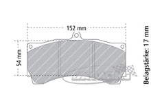 CP5070 D54 AP Racing Bremsbelag