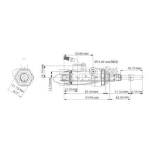 CP6467 Aluminiumzylinder