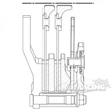 CP8405 4-Segment-Cerametallic Mitnehmerscheibe Ø184mm