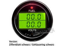Doppelinstrument Tankstand/Batteriespannung