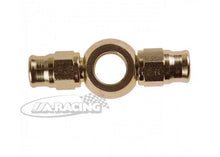 Stahl Doppelringstutzen kurz mit Schlauchanschluss