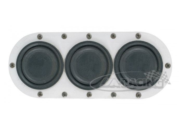 Bordwanddurchführung dreifach ohne Öffnung