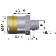 Schnellkupplung SPH16 für Benzine und Hydraulik