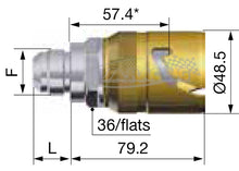 Verschlussnippel SPH16 für Benzine und Hydraulik
