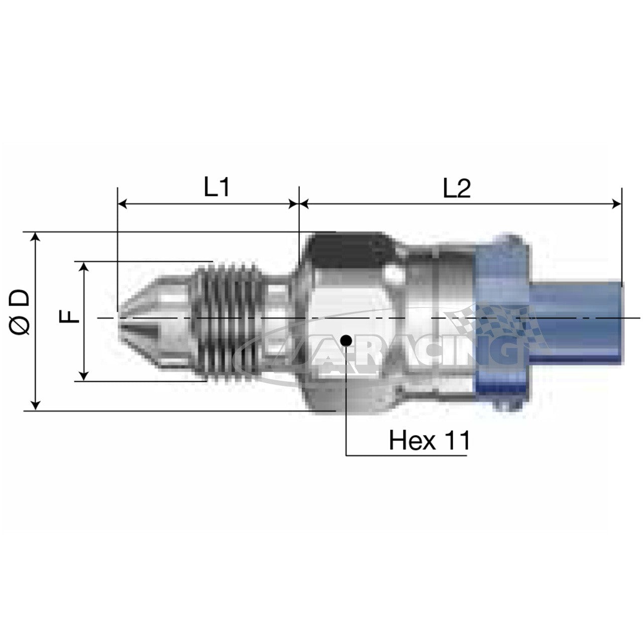 D-03 konvex Verschlussnippel CBR 02
