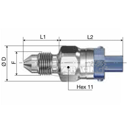 D-03 konvex Verschlussnippel CBR 02