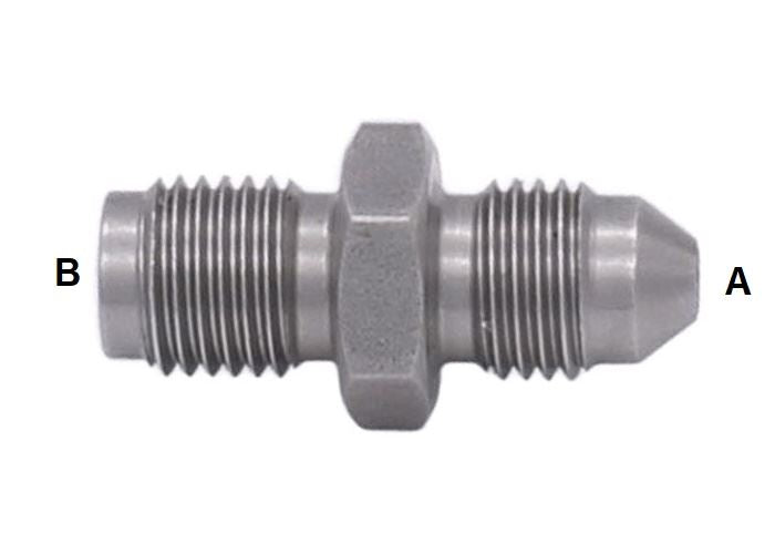 Edelstahl Adapter mit UNF Aussengewinde