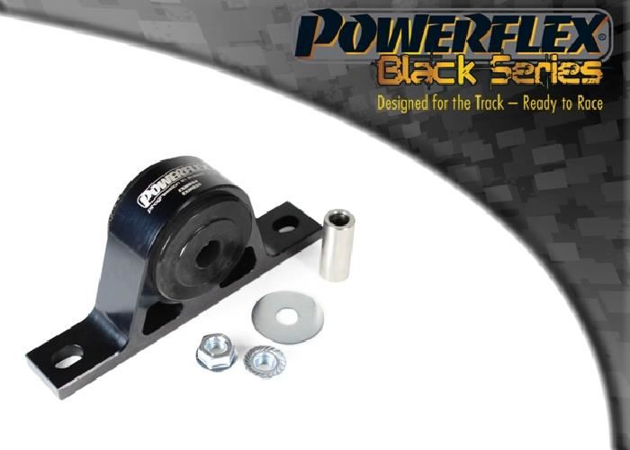 PBH034 Powerflex Auspuffhalterung BMW Black Serie