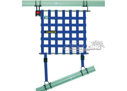 Fensternetz inklusive Halter