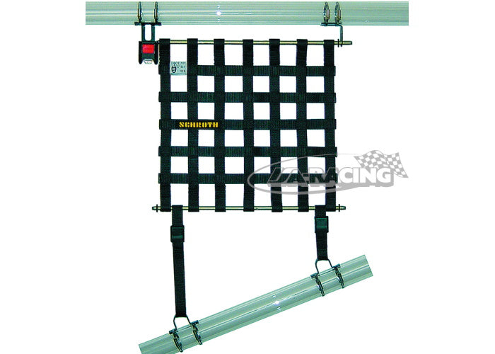 Fensternetz inklusive Halter