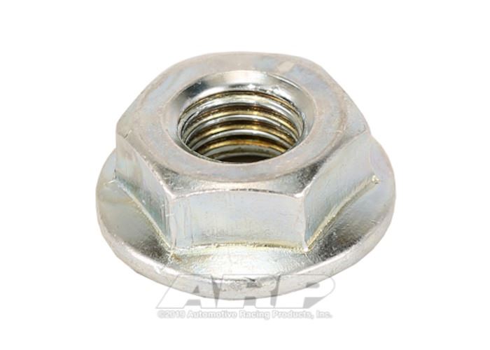 Gezahnte Sechskantmuttern mit Bördelkragen, UNF Gewinde Edelstahl