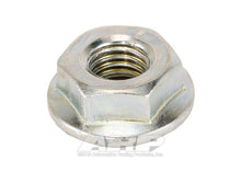 Gezahnte Sechskantmuttern M10 X 1,25 mit Bördelkragen