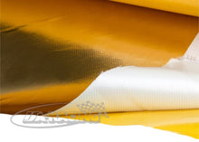 Selbstklebende Gold Reflect Folie, per Meter