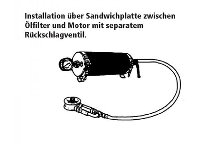 Accusump Öldruckspeicher