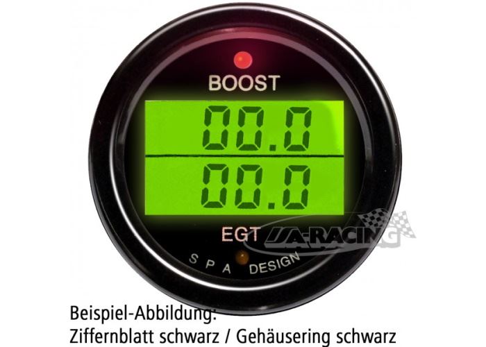 Doppelinstrument Ladedruck/Abgastemperatur