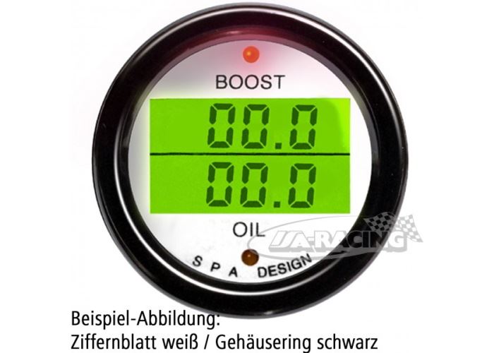 Doppelinstrument Ladedruck/Öldruck