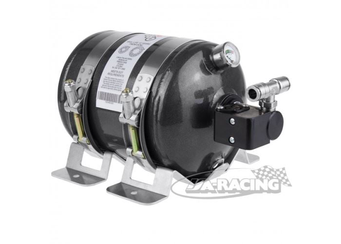 Feuerlöschsystem Zero 360, FIA-homol. Aluminium Behälter, 2,25kg Novec, eletrische Betätigung