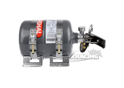 Feuerlöschsystem Zero 360, FIA-homol. Aluminium Behälter, 2,25kg Novec, mechanische Betätigung