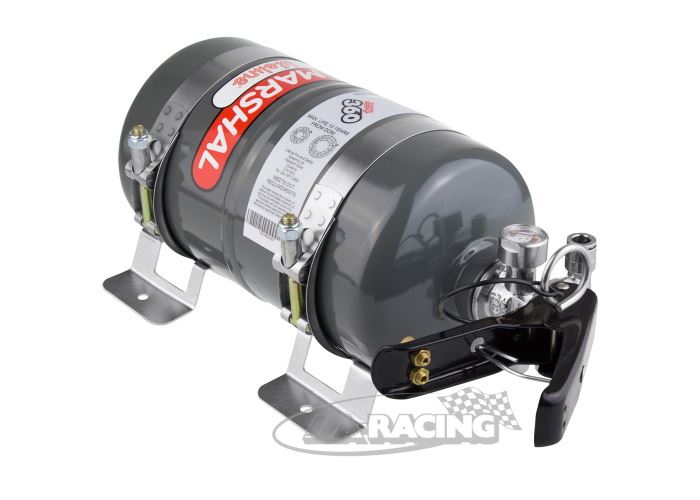 Feuerlöschsystem Zero 360, FIA-homol. Aluminium Behälter, 3kg Novec, mechanische Betätigung