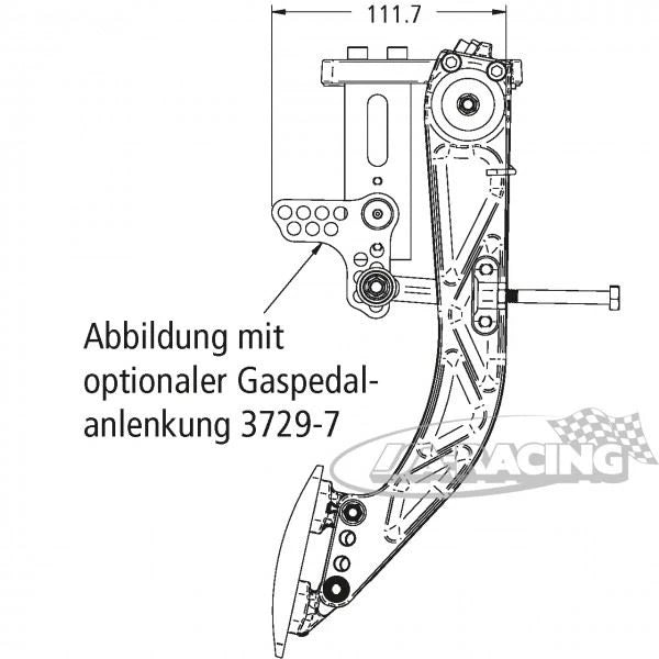Tilton Gaspedal
