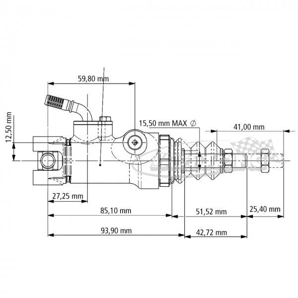 CP6461 Aluminiumzylinder