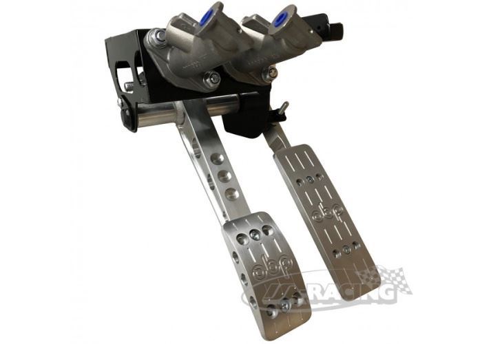 OBP Pro-EV V2, 2 Pedale hängend für Bremse und Gas, Zylinder zum Cockpit