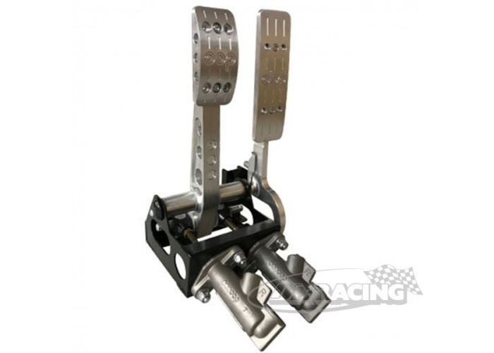 OBP Pro-EV V2, 2 Pedale stehend für Bremse und Gas, Zylinder zum Cockpit