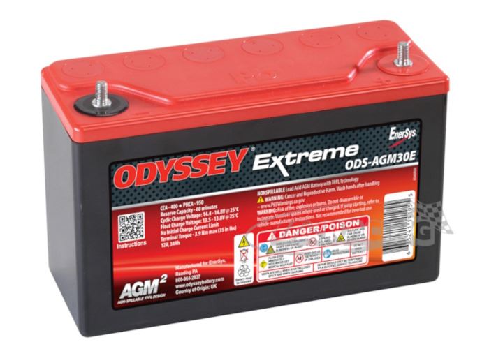 Odyssey PC950 Racing Batterie, 34Ah